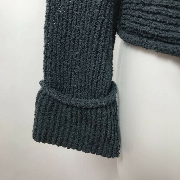 Madewell Open Front Cardigan Sweater Black Sz XXS - Picture 3 of 5